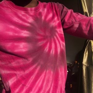Vintage Pink tie-dye shirt